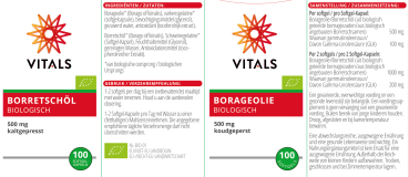 Borretschöl Biologisch 100 Softgel-Kapseln Packung