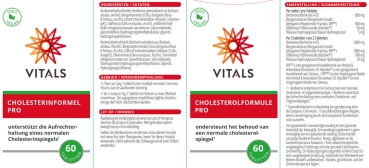 Cholesterinformel Pro, Packung
