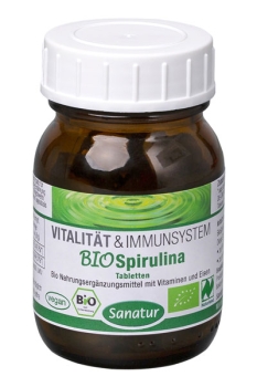 BioSpirulina Naturland, Tabletten