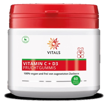 Vitamin C + D3, 60 Gummis