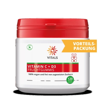 Vitamin C + D3, 120 Gummis