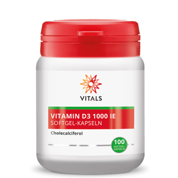 Vitamin D3 1000IE, 100 Softgel-Kapseln
