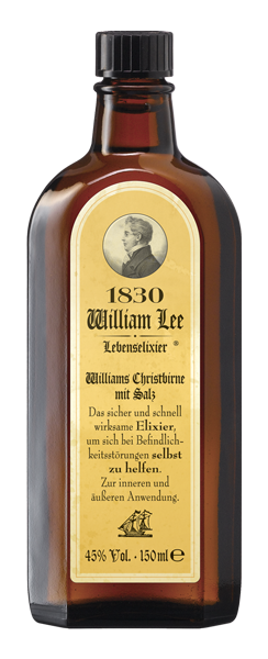 1830 William Lee Lebenselixier Flasche