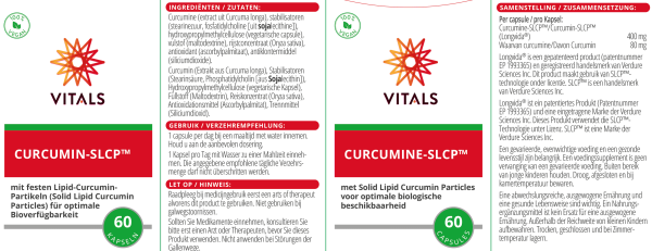 Curcumin-SLCP Beschreibung