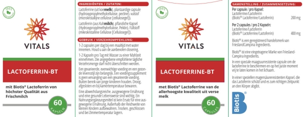 Lactoferrin-BT Packung