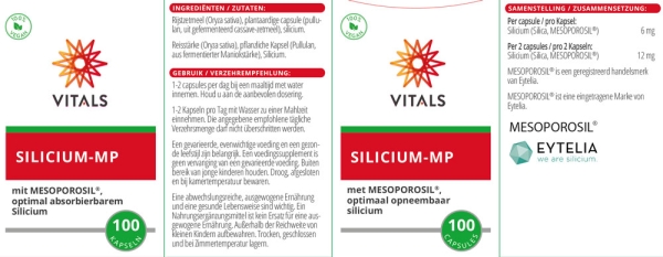 Silicium-MP 100 Kapseln Packung