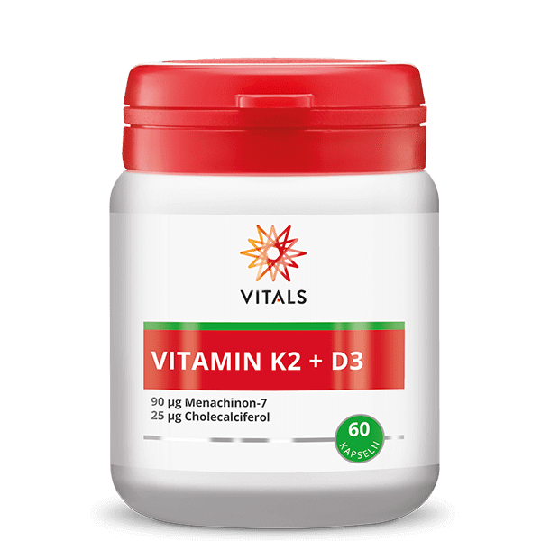 Vitamin K2 + D3, 60 Kapseln