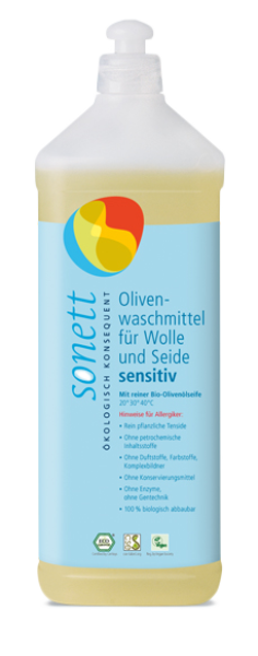 Olivenwaschmittel für Wolle und Seide sensitiv 20–40 °C