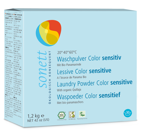 Waschmittel Pulver Konzentrat sensitiv 40°- 60°C